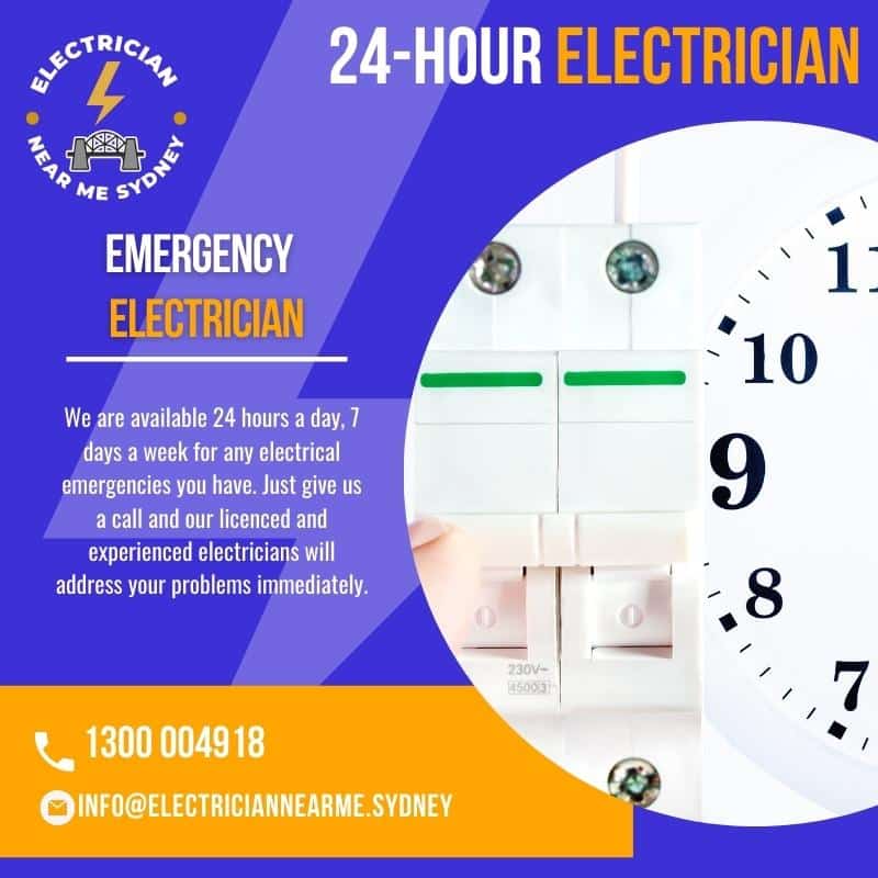 24 hour electrician clearance near me