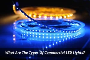 Image presents commercial lighting